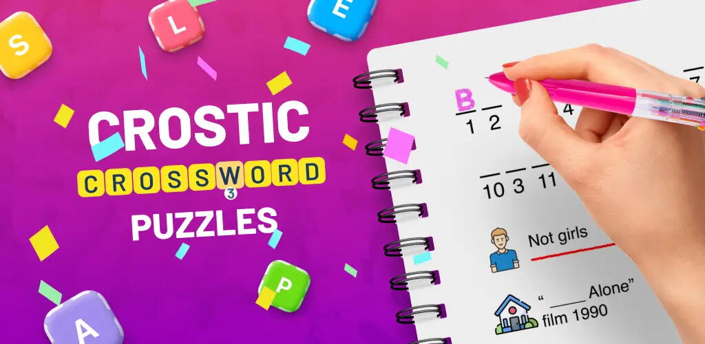 Crostic Crossword－Word Puzzles - Play & reach level 10