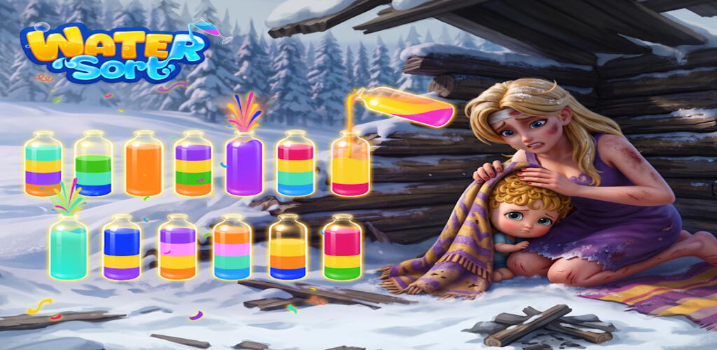 Water Sort: Color Tube Puzzle  - Complete Level 20