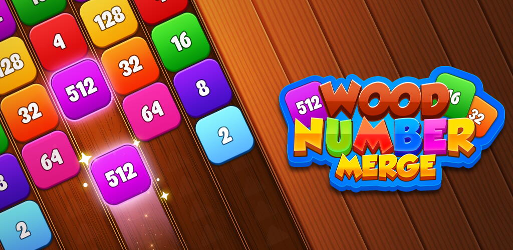Wood Number Merge - Multi - 30 Days