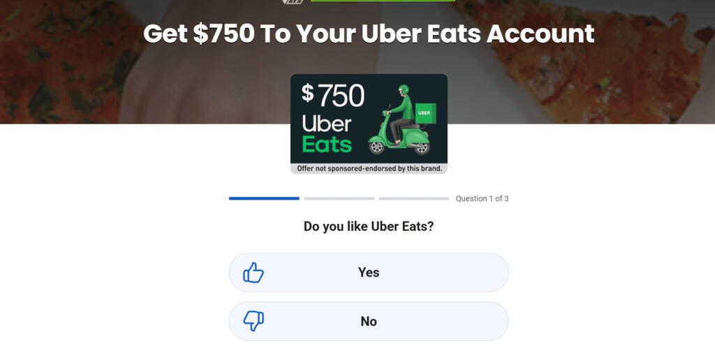 RewardsFlow - Uber Eats $750