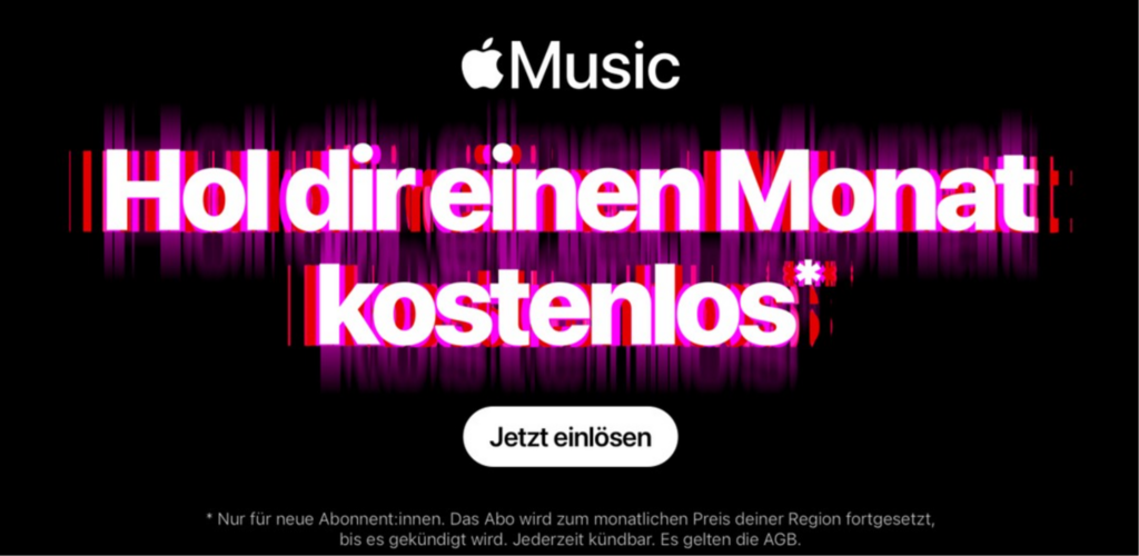 Apple Music - 30day Free Trial