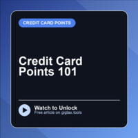 AdForge Credit Card Points 101 - Watch Video