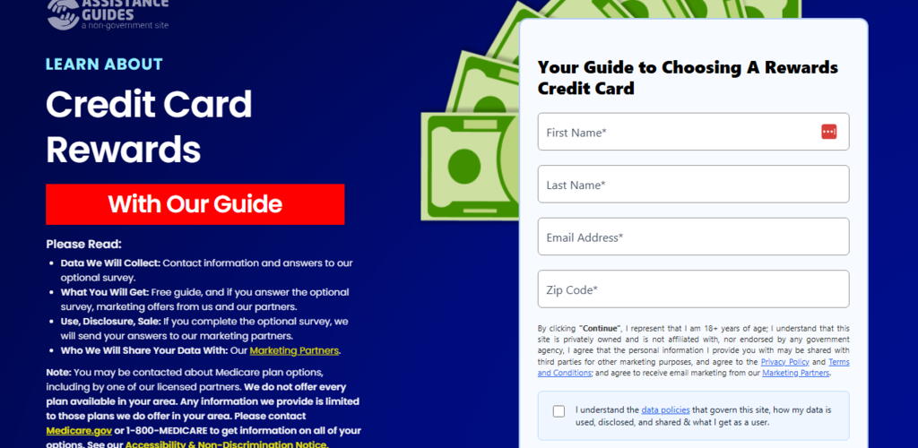 Assistance Guides - Credit Card Rewards