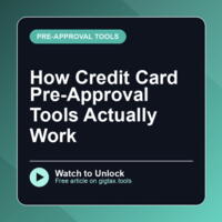 AdForge How Credit Card Pre-Approval Tools Actually Work - Watch Video