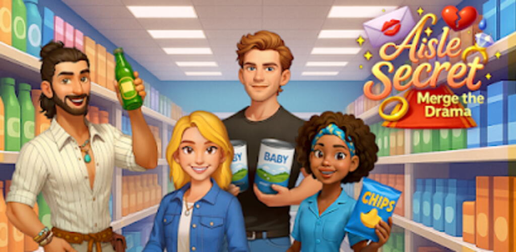 Aisle Secrets: Merge the Drama - Play game, buy gems & reach level 5
