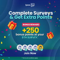 CSM - IPSOS iSay - Register, Confirm, Complete Survey