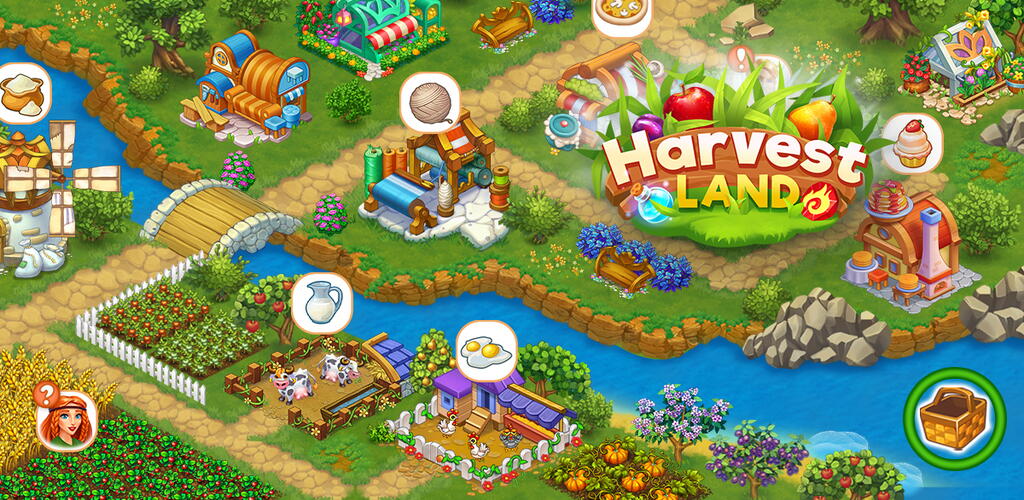 Harvest Land - Install and Play