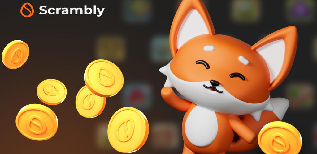 Scrambly: Play to Earn Rewards – Install + Sign up