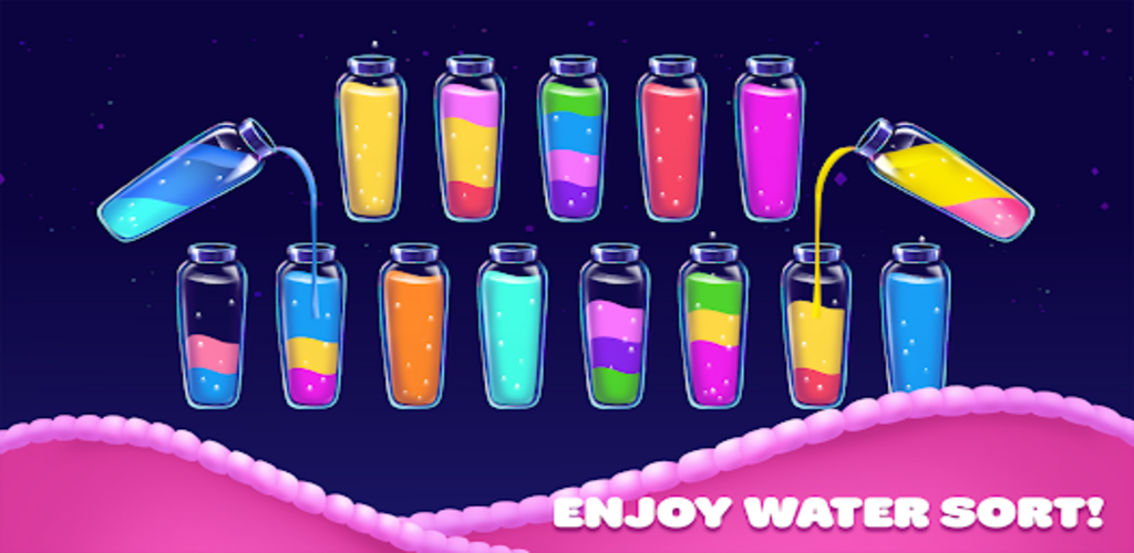 Color Sort Water Purrfect Puzz - Multi - 21 days