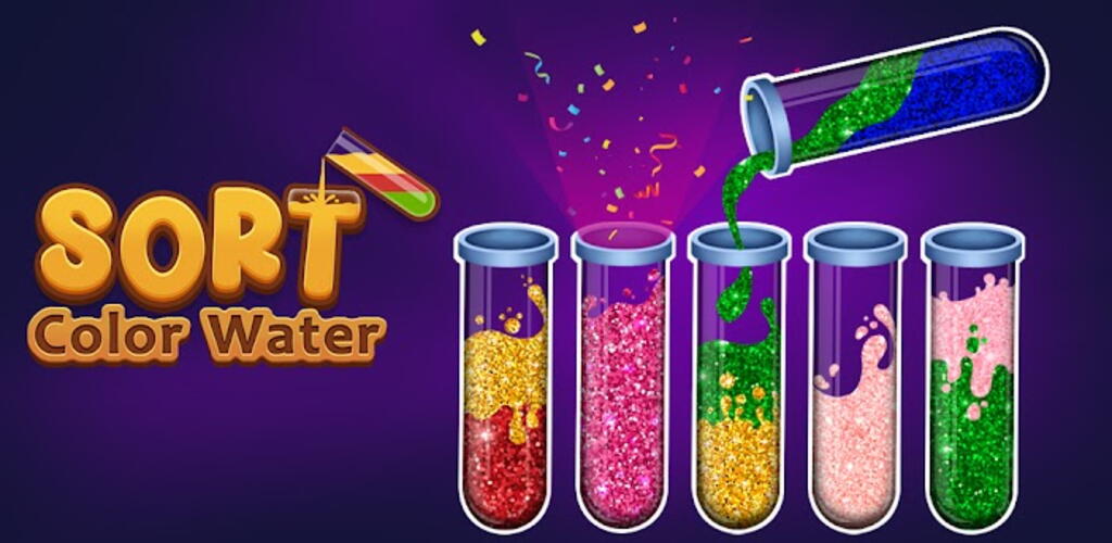Color Water Sort Woody Puzzle - Pass level 20