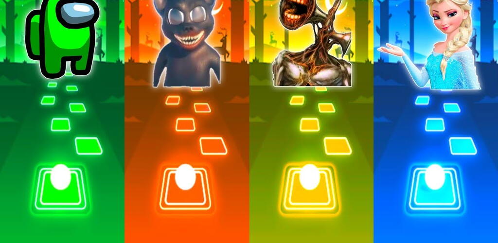 Tiles Hop: Music Ball Clash - Install and Play 5 Songs