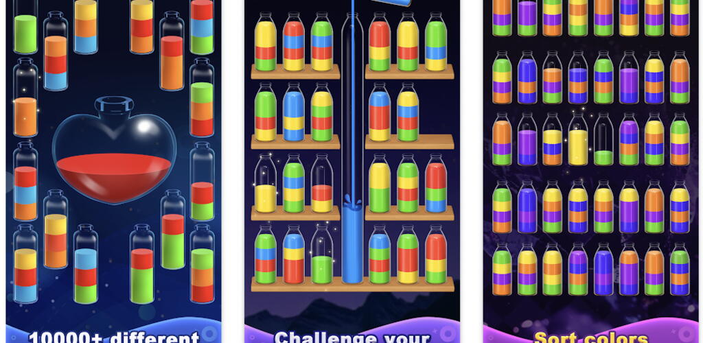 Water Sort! Color Sort Puzzle  - Complete Level 20