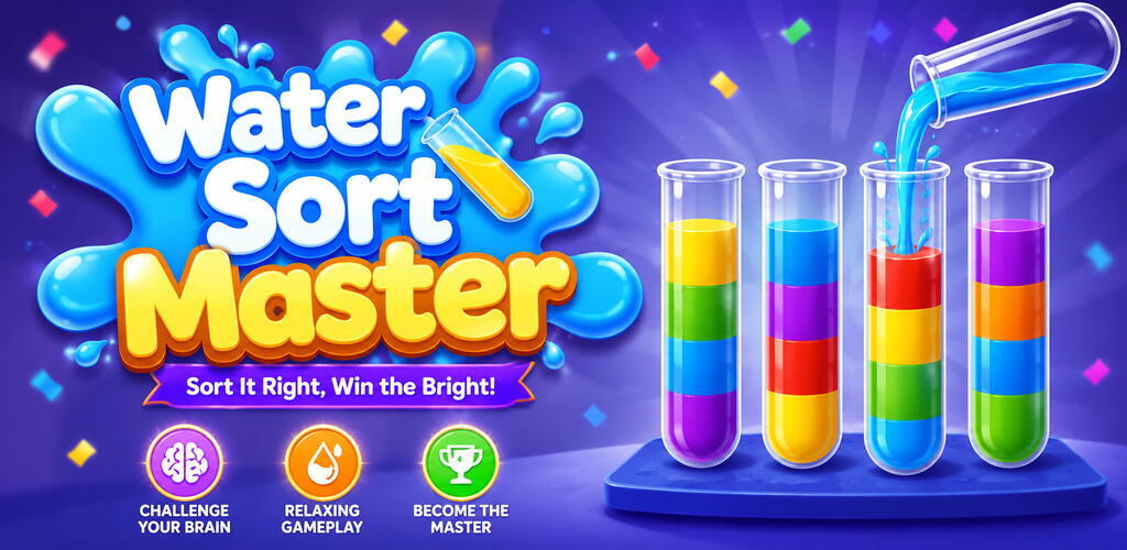 Water Sort Master! - Install, Play and Watch Ads