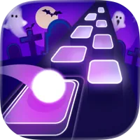 Tiles Hop: Music Ball Smash - Install and watch ads