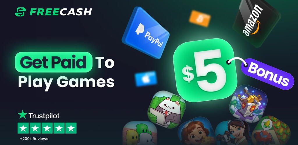 FreeCash - Earn  & Withdraw 2000 Coins