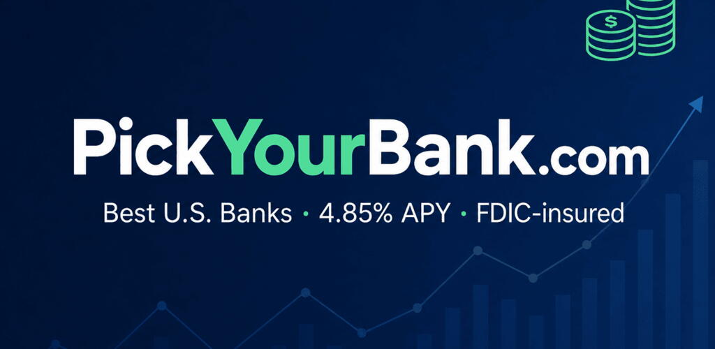 Pick your bank - Create account